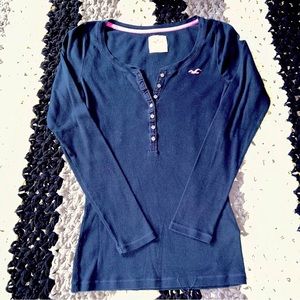 Vintage Y2K Hollister Henley Top